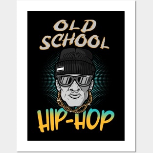 Old School Hip Hop Rapper Gift Posters and Art